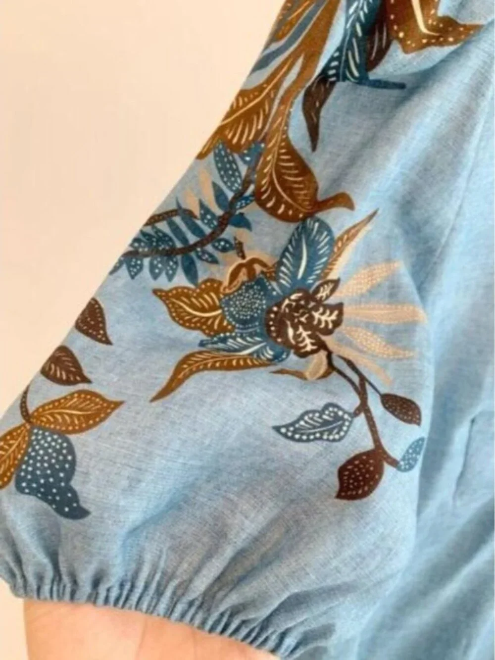 Alemais Georgie Midi Dress in Blue - Picture 8 of 13